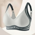 thumbnail image 2 of Ashirexll Bras for Women No Underwire, Push Up Bra, Plus Size Bra Wireless Printed Bralette, 2 of 4