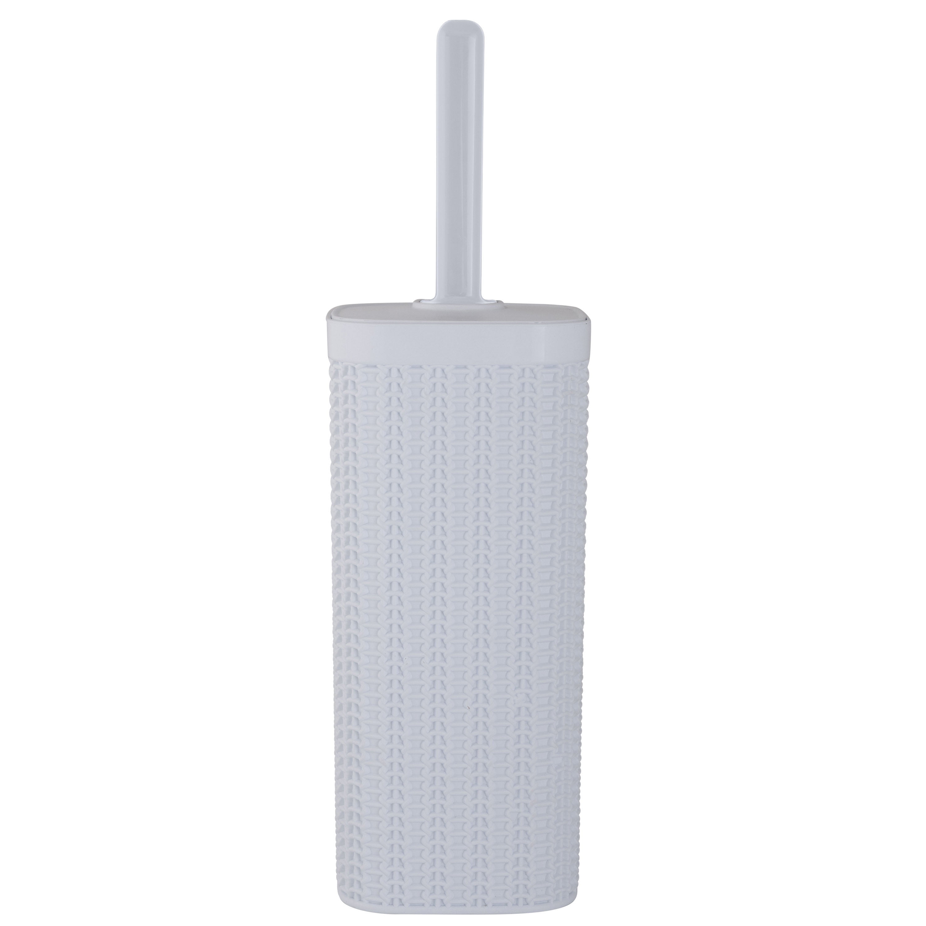 Bath Bliss 2 Pack Sailor Knot Toilet Brush in White
