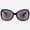 Green, variant on Sunglasses with Readers for Women - Reader Sunglasses - Oversized Reading Sun Glasses with Built In Full Readers - Ferrara by VITENZI in Green 2.25