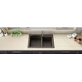 thumbnail image 4 of Ruvati RVG1344WH 33 x 22 inch Granite Composite Kitchen Sink - Arctic White, 4 of 7