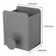 thumbnail image 4 of 2 soportes para cepillos de dientes eléctricos de pared sin perforaciones, soportes de almacenamiento para artículos de tocador., 4 of 7