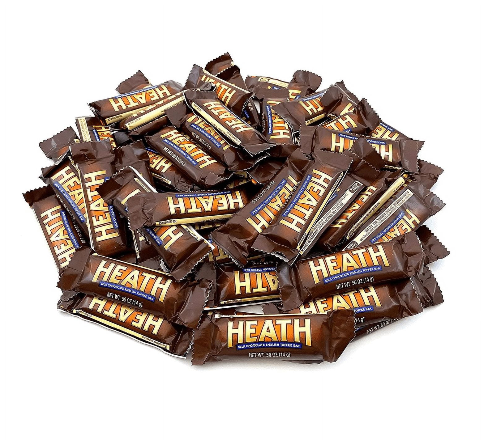 HEATH Milk Chocolate English Toffee, Snack Size Candy Bars (2 Pounds) On Sale!