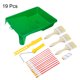 thumbnail image 5 of 19uds Pintura Rodillo Kit, Pintura Suministros Herramientas, 8" Pl?stico Bandeja, 4" Pintura Rodillo, Marco, Pintura Agitar Palo, 3" Grosor Qu?mica Fibra Pintura Cepillos Unique Bargains kits de herramientas de pintura, 5 of 9