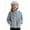 Grey, variant on Balabala Kids Sherpa Fleece Jacket, Full Zip Long Sleeve Warm Coat with Pockets for Toddlers and Kids