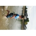 thumbnail image 3 of Airhead Water Otter Premium Kids Child Life Jacket Vest with Arm Bands, Seahorse, 3 of 7