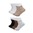 thumbnail image 3 of No Boundaries Womens Ankle Socks, 20-Pack, Shoe Size 4-10, 3 of 5
