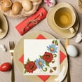 thumbnail image 6 of Keep Unique Folk Decoupage Napkins, Floral Luncheon Napkin, Assorted Color, Pack/20, 6 of 6