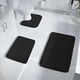 thumbnail image 3 of 3-Piece Memory Foam Bath Mat Set: Non-Slip, Absorbent, Machine Washable for Easy Care, 3 of 5