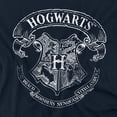 thumbnail image 2 of Harry Potter Hogwarts School Crest Unisex Infant Snap Suit for Baby, Navy, X-Large, 2 of 3
