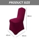 thumbnail image 2 of 4 Uds. Funda elástica de LICRA para silla, funda suave para silla para boda, fiesta, comedor, banquete y evento, 2 of 5