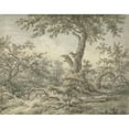 thumbnail image 3 of Cornelis Buys 18x15 Black Modern Framed Museum Art Print Titled - Forest Landscape (1756 - 1826), 3 of 5