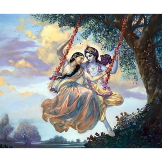 Lord Krishna. Fresh wall art. canvas - Paint Brush - Paintings & Prints,  Ethnic, Cultural, & Tribal, Asian & Indian, Indian - ArtPal