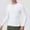 White, variant on Mens Compression Long-Sleeve Shirts Athletic Base Layer Cool Dry Workout Shirts Sports Running Tops