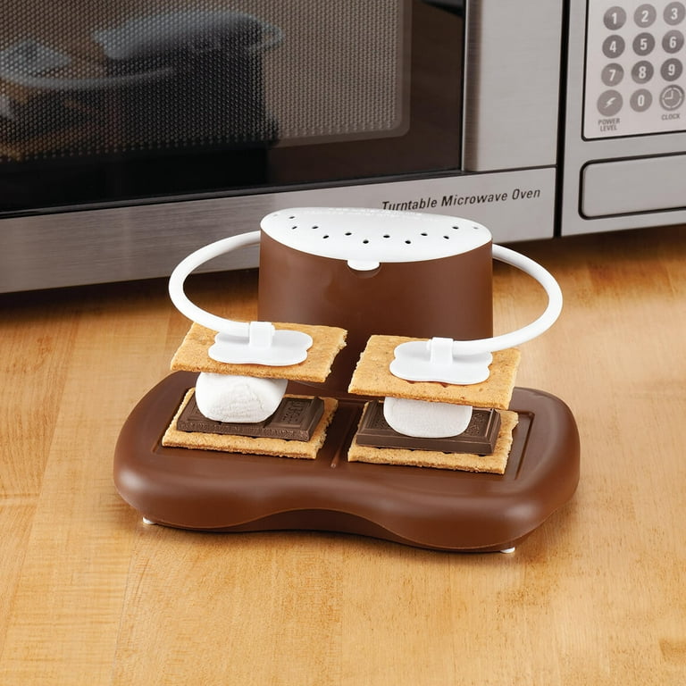 Microwave S'mores Maker: Perfect s'mores in 30 seconds! 