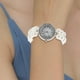 thumbnail image 3 of Pulsera de perlas con diamantes de imitación para mujer, ideal para fiestas navideñas y regalos vintage., 3 of 7