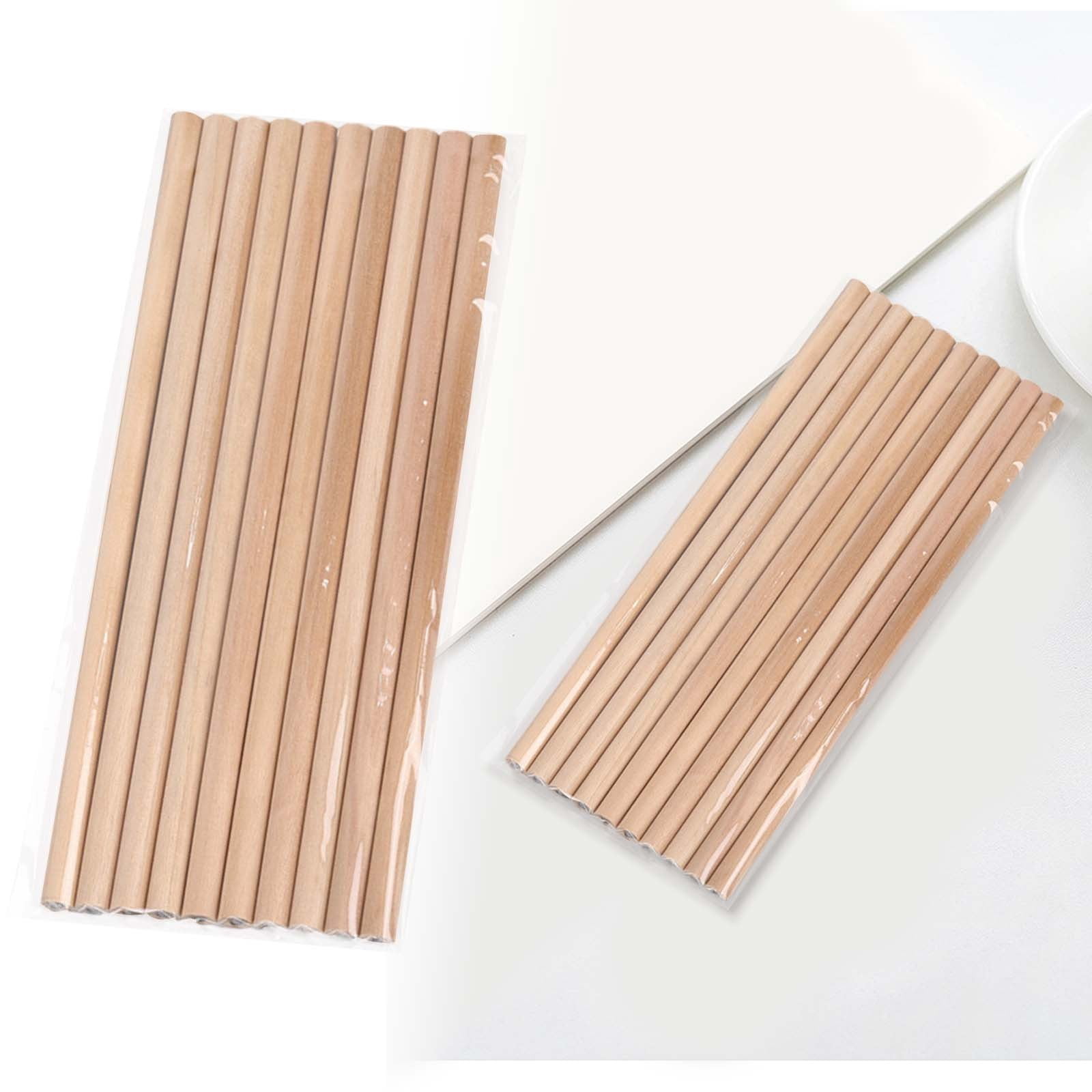 Natural Wood Pencils for Drawing; 1/10/50 count wooden pencils; Smooth writing for art and daily use