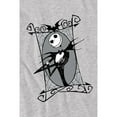 thumbnail image 3 of The Nightmare Before Christmas T-Shirt Cadre Jack Skellington pour Hommes, 3 of 4