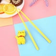 thumbnail image 4 of Children Caimao Doll Kids Helper Flatware Cute Cat Practice chopsticks Training Chopsticks WHITE, 4 of 8