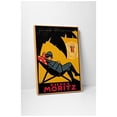 thumbnail image 3 of "Beer Moritz Vintage" Advertising Poster Gallery Wrapped Canvas Wall Art Print, 45" x 30", 3 of 4