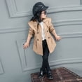 thumbnail image 2 of Newborn Infant Baby Boy Girl Long Sleeve Solid Windproof Windbreaker Jacket Coat, 2 of 9