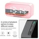 thumbnail image 5 of Reloj despertador Reloj digital LED Manos libres compatible con Bluetooth Alarma con pantalla LED Suministros para el hogar, Rosa Inevent EL001111-01B, 5 of 7