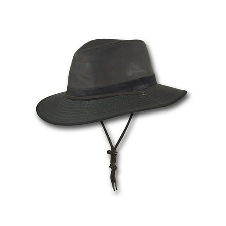 VE Adventures Wide Brim Weathered Cotton Foldable Traveler Hat - Item 3520