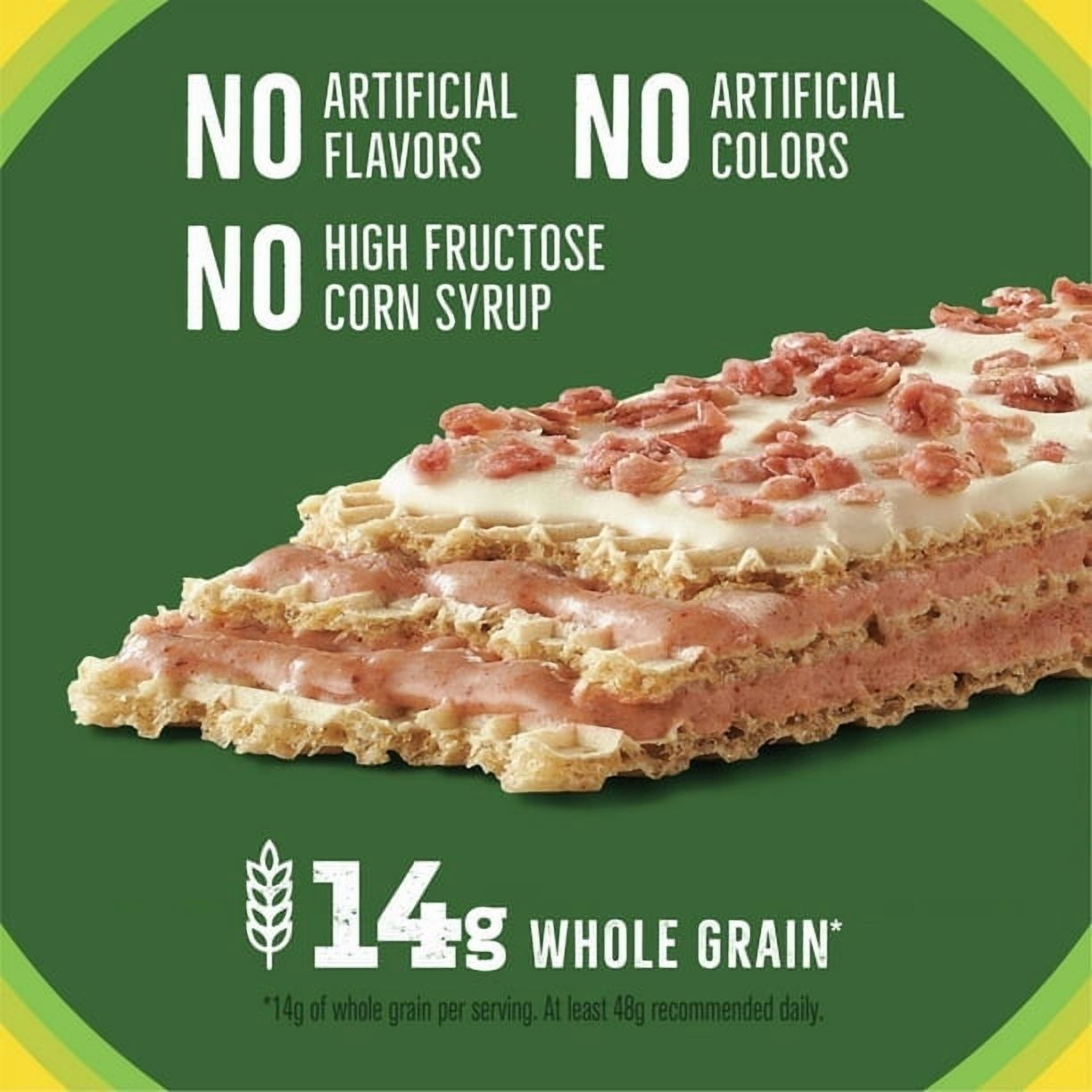 Nature Valley Strawberry Crispy Creamy Wafer Bars, Made with Whole Grain, 5 Bars, 6.5 oz Box - Pack of 3
