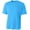 Blue, variant on Hardcore Water Sports Mens Rash Guard Surf Swimwear Swim Shirt SPF Sun Protection Loose Fit Fitting