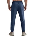 thumbnail image 3 of Homeyce Men's Athletic Pants with Pockets Stretch Workout Sweatpants Fashion Design Running Joggers for Men,Blue XL, 3 of 4