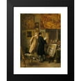 thumbnail image 2 of Ernest Meissonier 15x18 Black Modern Framed Museum Art Print Titled - An Artist Showing His Work (19th Century), 2 of 5