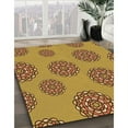 thumbnail image 3 of Ahgly Company Tapis d'Intérieur Lavables à la Machine Rectangulaires Transitionnels Orange à Bière, 8' x 12', 3 of 7