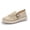 Beige, variant on Rexoro Women's Slip-On Flats Breathable Knit Lightweight Comfortable Daily Casual Walking Shoes Navy 8
