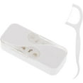 thumbnail image 2 of Floss Pick Dispenser With 12 Dental Floss, Refillable Portable Floss Dispenser, Small Size Is More Convenient To Carry, Suitable For Business Trips And Travel(White), 2 of 8