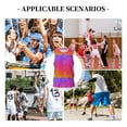 thumbnail image 6 of Sikiie Holiday Shiny Basketball Jersey Reversible Men's Mesh Athletic Sports Shirts Training Practice S-4XLMedium, 6 of 6