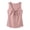 Pink, variant on Ruimatai Womens Casual Sleeveless Tank Tops V Neck Drawstring Ruched Shirts Loose Fit Curved Hem Summer Blouses