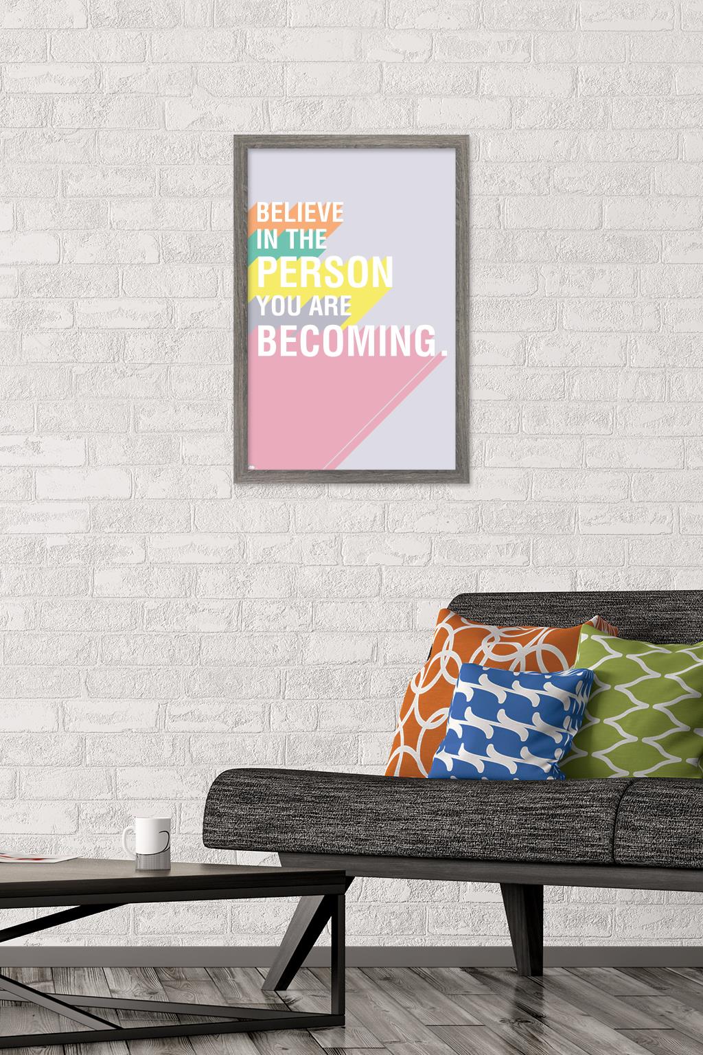 Jenny Redman - Believe Wall Poster, 14.725" x 22.375", Framed