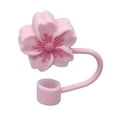 thumbnail image 7 of Sunjoy Tech Silicone Flower Straw Cap 10mm Diameter Cute Straw Topper Dust-Proof Drinking Straw Covers Cap Reusable Straw Tips Lids Gift for Party Decor, 7 of 7