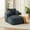 Dark Grey, variant on Sailvan Oversized Chaise Lounge Chair, Corduroy Upholstered Modern Sofa Couch,Comfy Sleeper Sofa