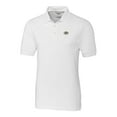 thumbnail image 2 of Men's Cutter & Buck White Green Bay Packers Big & Tall Advantage Eco Pique DryTec Tri-Blend Polo, 2 of 3