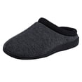 thumbnail image 4 of Hanes Mens ComfortSoft Memory Foam Padded Indoor/Outdoor Clog Slipper, 4 of 9