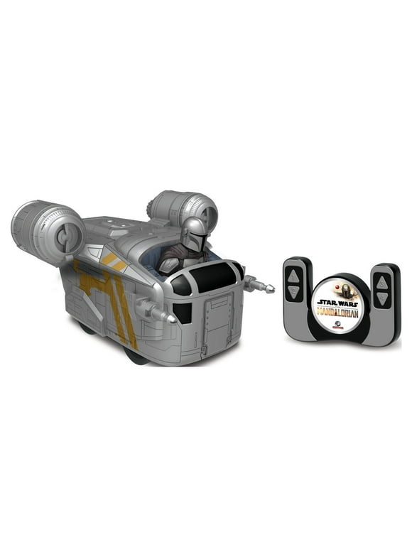 Star Wars - The Mandalorian 9" Remote Control Razor Crest, R/C Vehicle, Children Ages 5 Years and Up