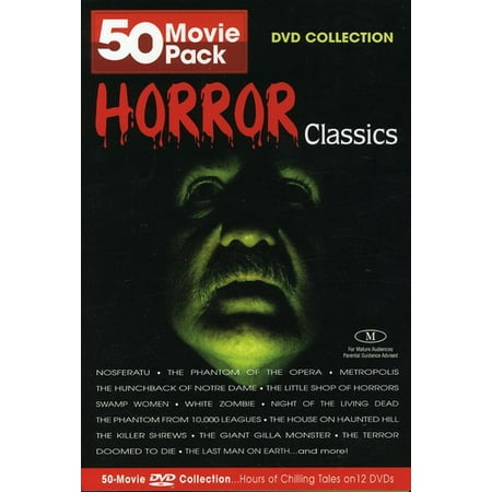 Horror Classics (50 Movies) (DVD) (Best Horror Last 10 Years)