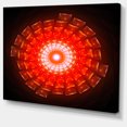 thumbnail image 2 of Particules Cassées Vortex Circulaire - Impression sur Toile Florale, 2 of 4