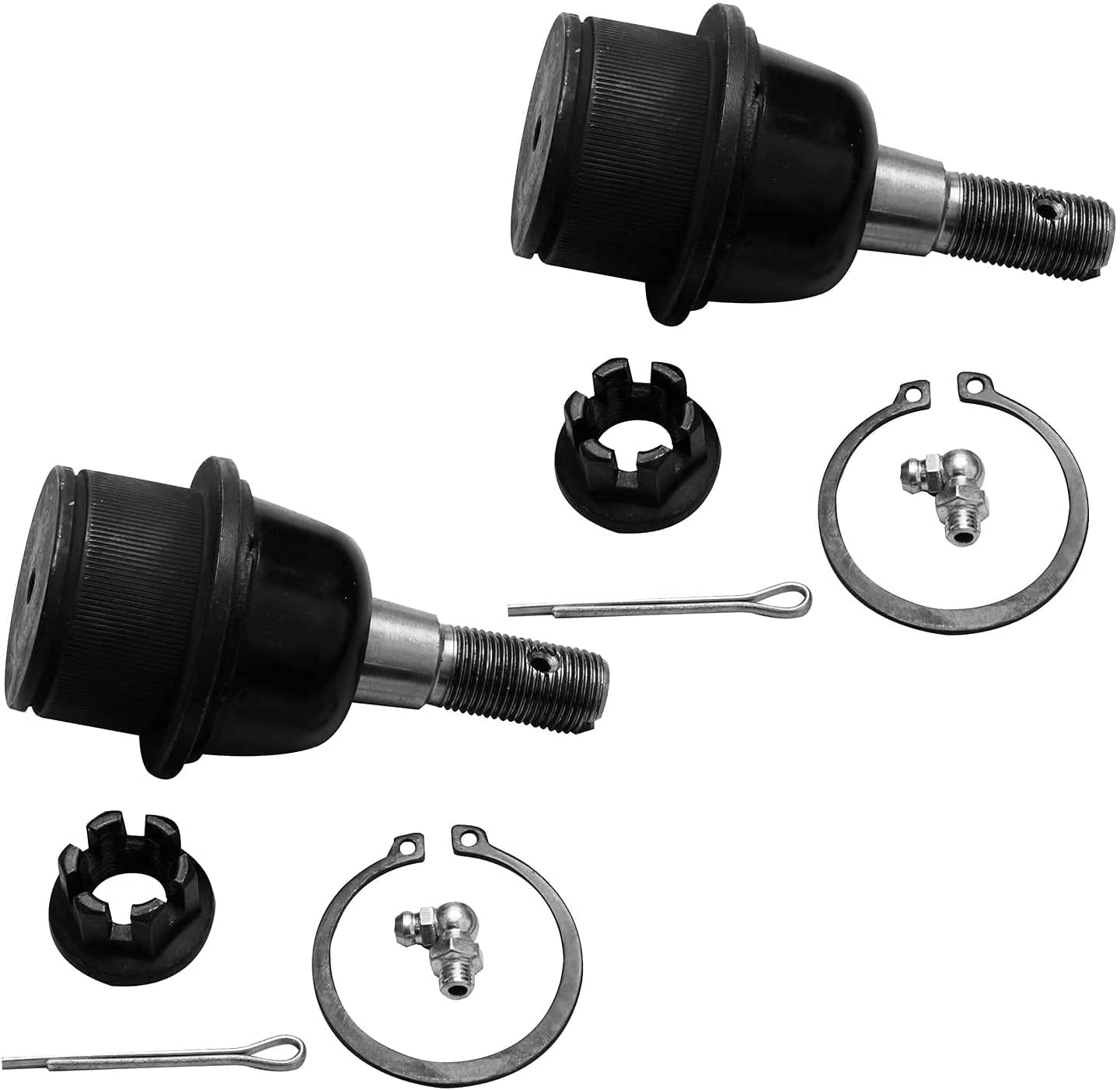 Upper And Lower Ball Joints Metrix Premium Chassis Parts - 4 PC Front Upper &amp; Front Lower Ball Joint Kit Fits 95-01 Chevrolet Blazer AWD, 84-03 S10 4WD, 95-04 GMC Jimmy 4WD