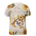 thumbnail image 2 of Happy Women's Day Corgi Sunflower Vintage Proud Mom All Over Print 3D Shirt Unisex Merch Welsh Corgi Dog Lover Gifts Idea - 02030, 2 of 6