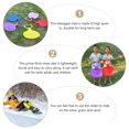 thumbnail image 3 of HORIALENCE 3pcs Thickened Sledding Snowboard for Children Activities, 3 of 8