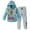 Blue / grey, variant on Scooby Doo Little Boys Fleece Hoodie and Pants Outfit Set Toddler to Big Kid