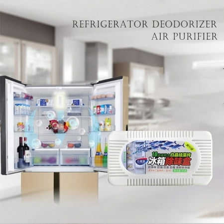 

Clearance！ Bifavgk Box Refrigerator Active Pure Fresh Air Purification Deodorization Keep To Kitchen，Dining & Bar Home Essentials Cleaning Supplies White