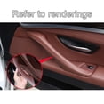 thumbnail image 4 of Cubierta Interior de la Manija del Tirón de la Puerta del Coche Sharpla para 520i 523i 528i 530d 535i Beige, 4 of 7