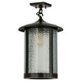 thumbnail image 4 of Meyda Tiffany 154341 Fulton Prime 12" Wide Semi-Flush Lantern Ceiling Fixture - Brown, 4 of 5